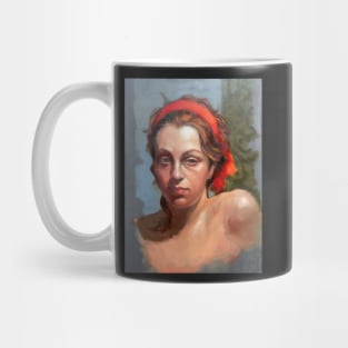 Portrait of Phoebe ~ oil Mug